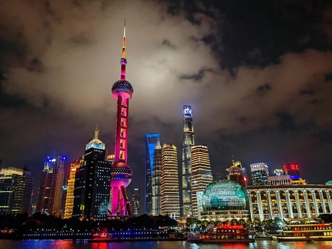 上海外滩夜景描写的相关图片
