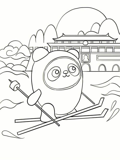 lw/冬奥会运动简笔画,2022北京冬奥会运动项目简笔画