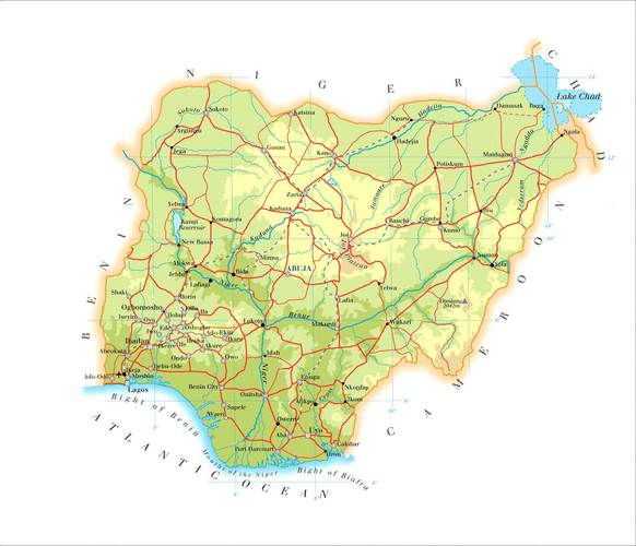 nigeria是哪个国家?的相关图片