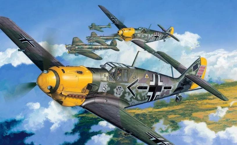 求越多越好的德国军用飞机从最早的到现在的，啥都行，最好有分类，比如ME系列或XX公司：ME-109..........的相关图片