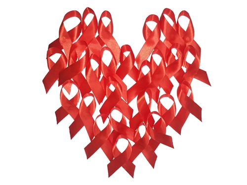 红丝带与预防爱滋病的相关图片