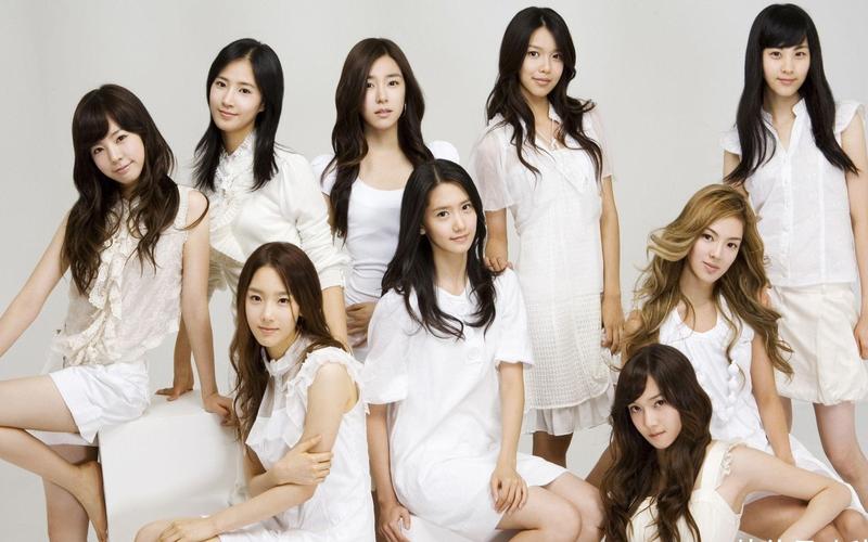 韩国组合少女时代一共有多少首单曲?的相关图片