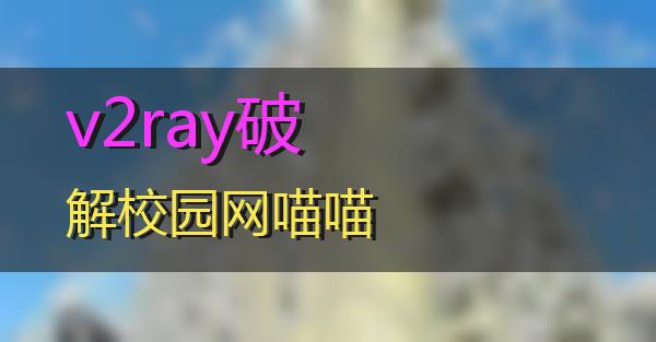 v2ray破解校园网的相关图片